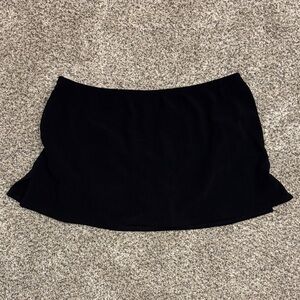 Lands' End Elegant Black Swim Mini